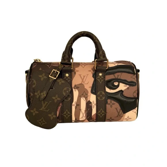 Louis Vuitton x KidSuper Keepall 25 Portrait Monogram Brown Limited Edition - Picture 16 of 16